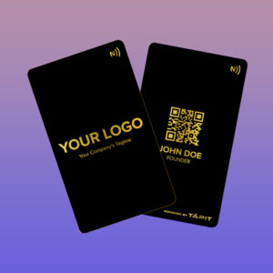 Golden PVC Card - Template 1