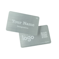 Metal NFC Card (Silver) PNG Metal NFC Card (Silver) PNG